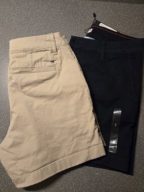 Tommy Hilfiger  Black Chino Shorts